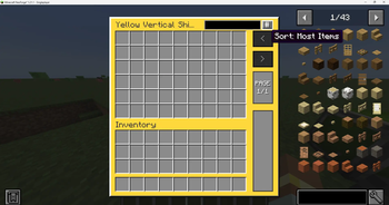 Vault UI for Create: Vibrant Vaults Yellow, Light mode