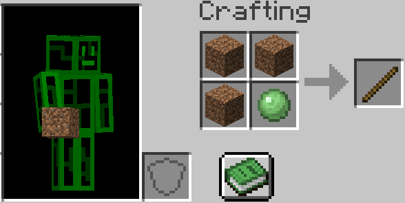 Crafting a stick