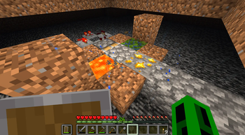 Bedrock cobblestone generator
