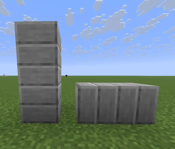 Directional Vertical Stone Slab