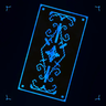 Black Steel Shield (Blue)