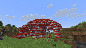 TNT Bow fired