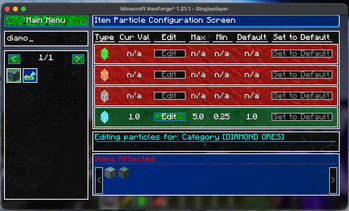 Particle Settings GUI
