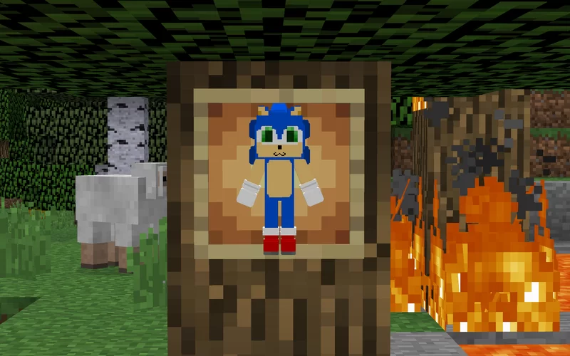 on item frame