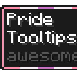 Sapphic Pride Flag Tooltip (Frame-only 5-Color)