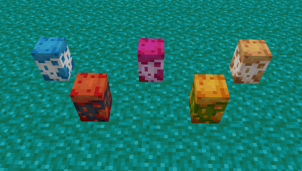 5 Color variants!