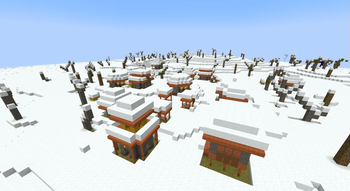 Frozen Apocalypse Savanna Village