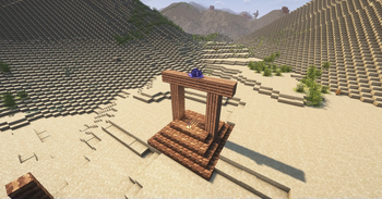 A decorated Nameless Altar
