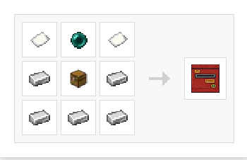 Crafting Recipe Mailbox