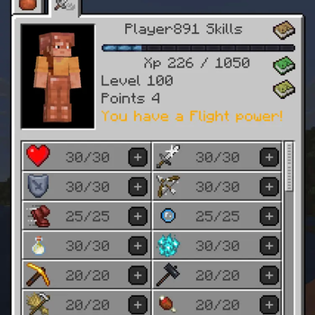 Player Level Skill