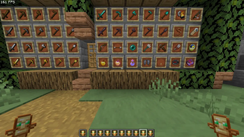 smaller totems with less particles 