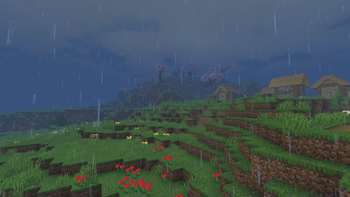 Resource pack with the Fog + Simple Fog Control Mod