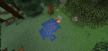 A small hot spring