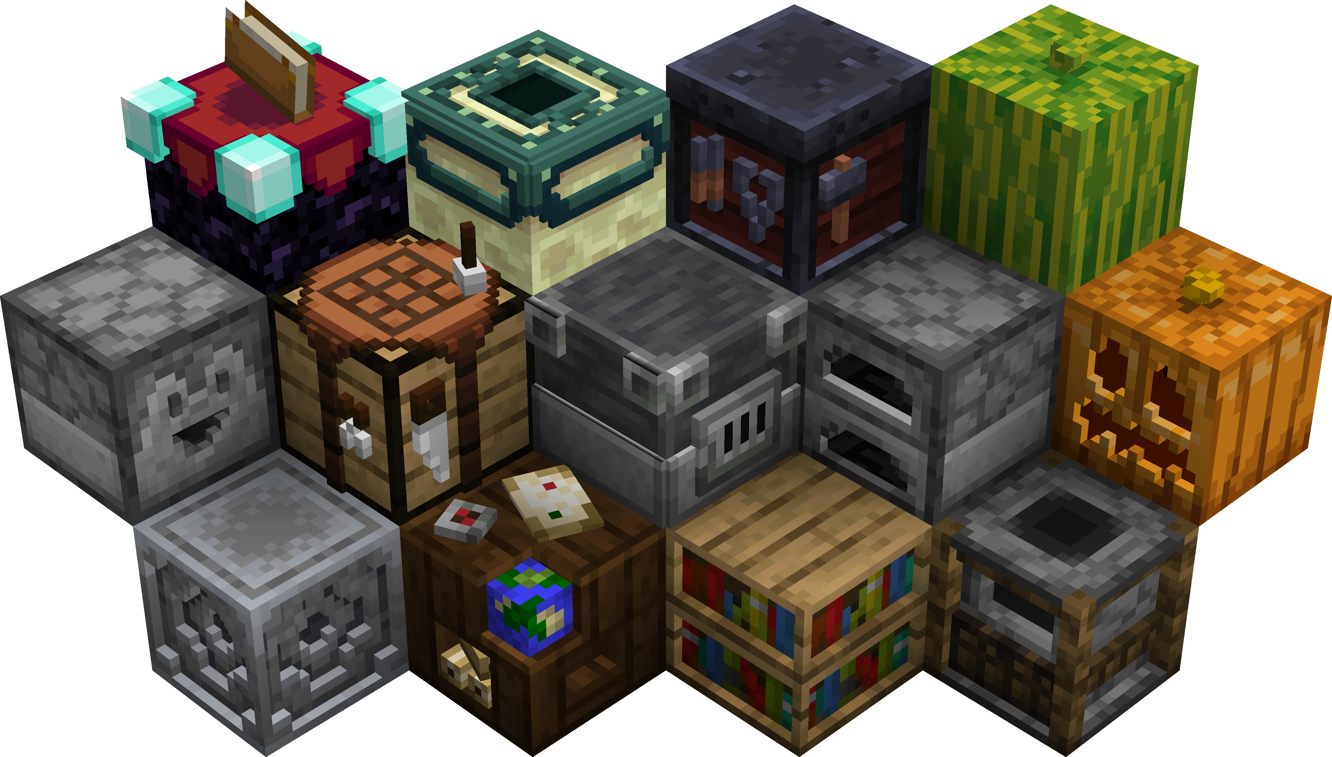 3D Blocks & Stations