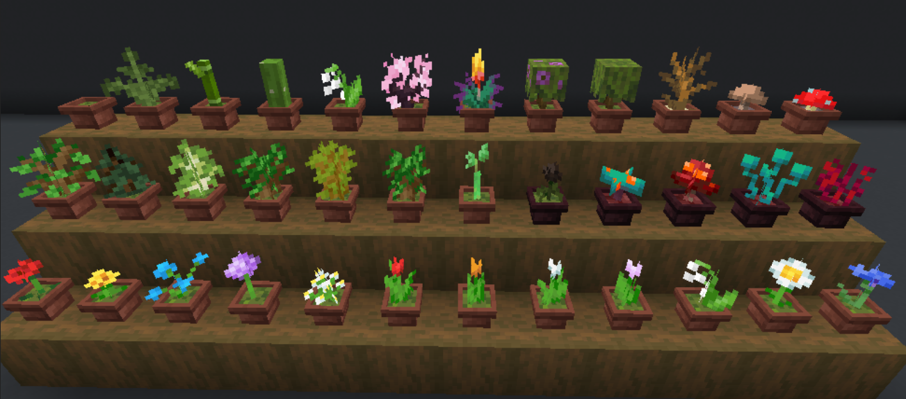 tiny pots - Minecraft Resource Pack