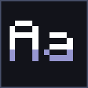 Navy Shaded Font
