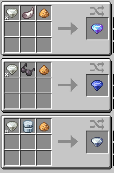 New gem recipes