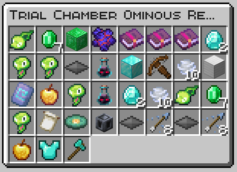 Loot table examples B