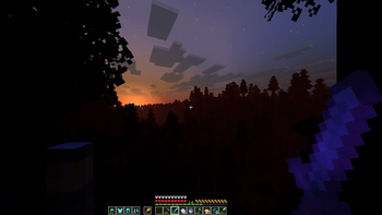 spruce forestt but cooler