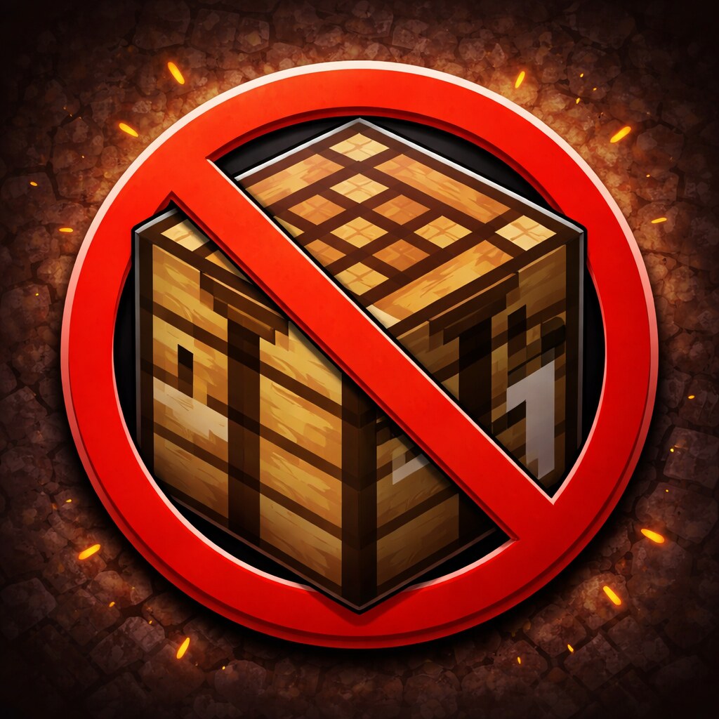 No Crafting Table