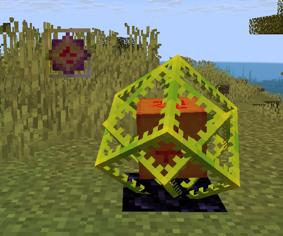 Yellow and orange crystal