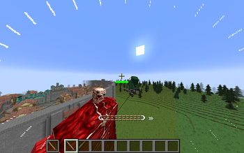 going OVER instead of around the colossal titan