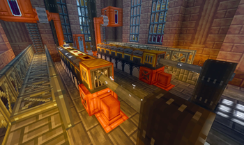 Combustion Chamber Engine Room