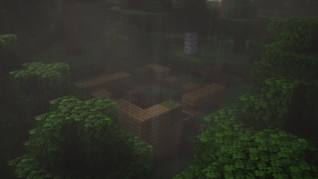 ruins of a house