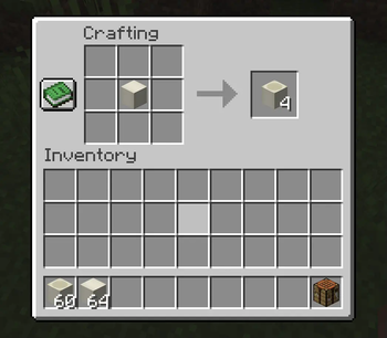 Bone Block Crafting