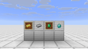 Visible and Invisible Item Frames