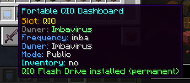 QIO Flash Drive installed