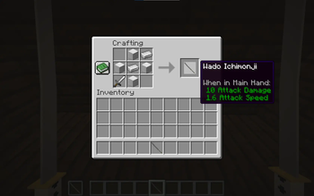 The Wado Ichimonji Is Craftable