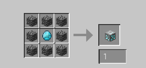 Diamond ore recipe