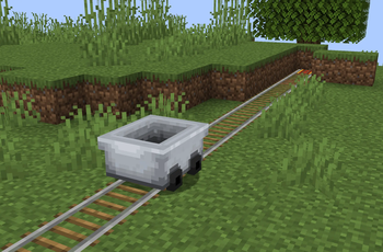 Minecarts in game