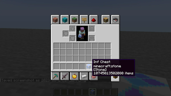 Dropped item holds the stored items