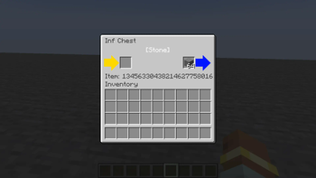 Chest can store over the max of long(2^63)