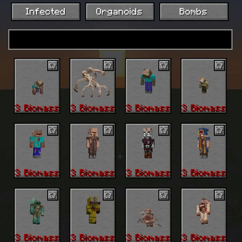 New summoning menu