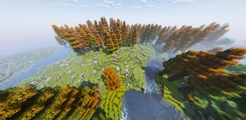 Autumn Woods and Rocky Fields (Shaders)