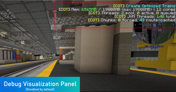 Debug Visualization Panel (Disabled by default)