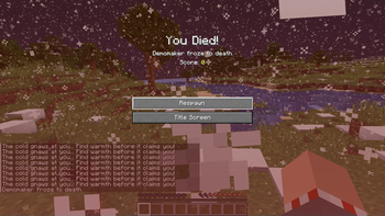 Frozen Death in SeasonalSurvival