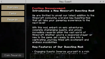 Quest descriptions