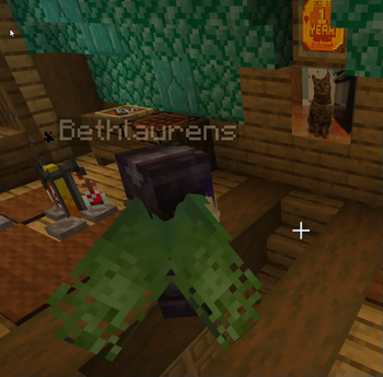 Just some players wearing custom wings