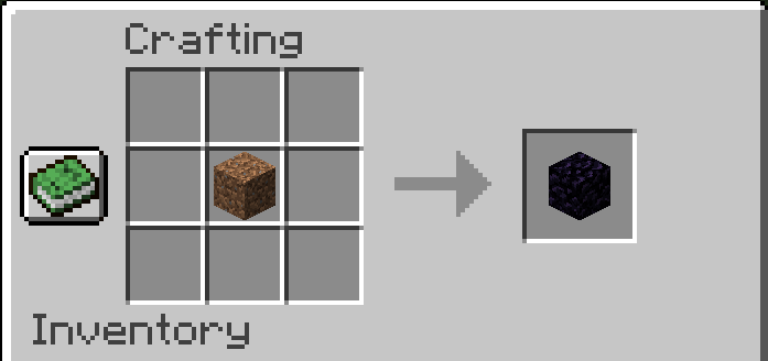 Dirt to Obsidian