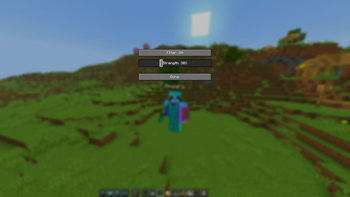 Hud for adjusting values (press o)
