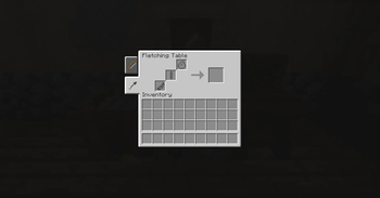 Fletching Table UI (Arrows)