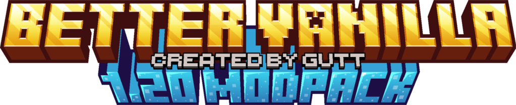 modpack title in minecraft update style