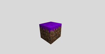 the purple grass