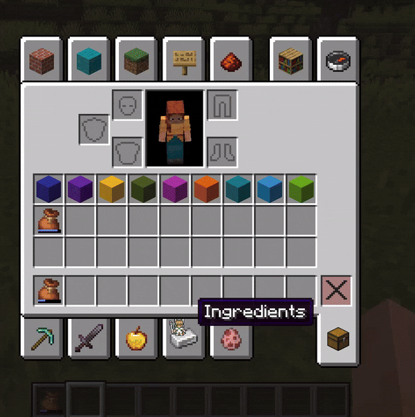 With the new bundle UI, you can now scroll through every packing to select a specific item! The mod also removes the vanilla 12 item display limit.