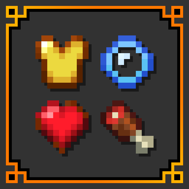 Recolored Survival Bars [Gold]