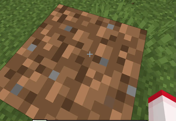 fake dirt